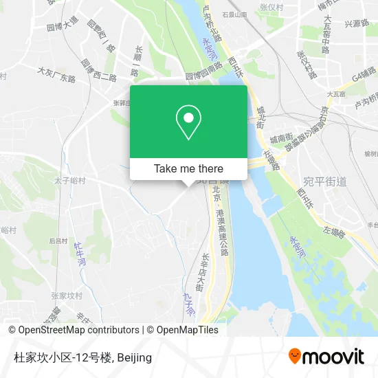 杜家坎小区-12号楼 map