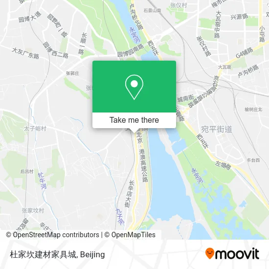 杜家坎建材家具城 map