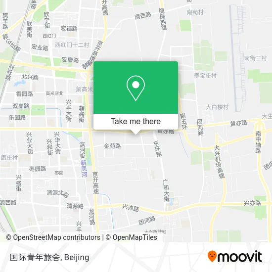 国际青年旅舍 map