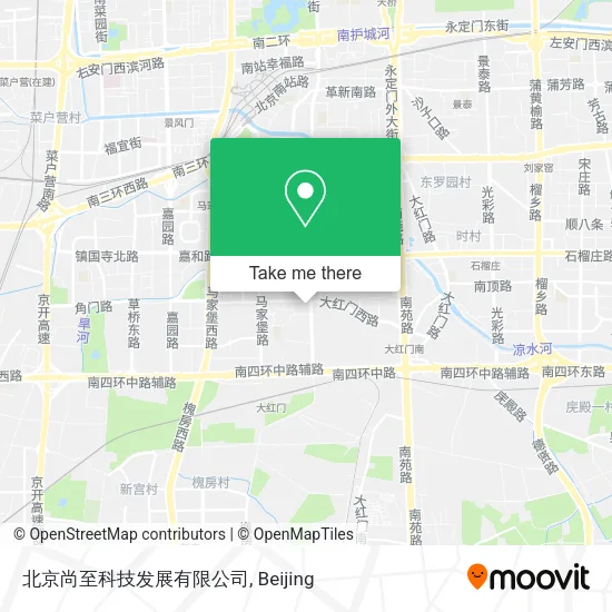 北京尚至科技发展有限公司 map