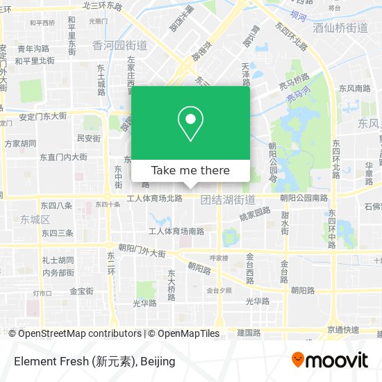 Element Fresh (新元素) map
