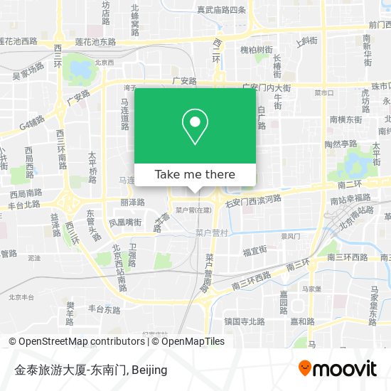 金泰旅游大厦-东南门 map