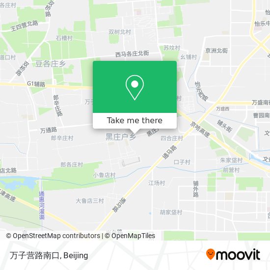 万子营路南口 map