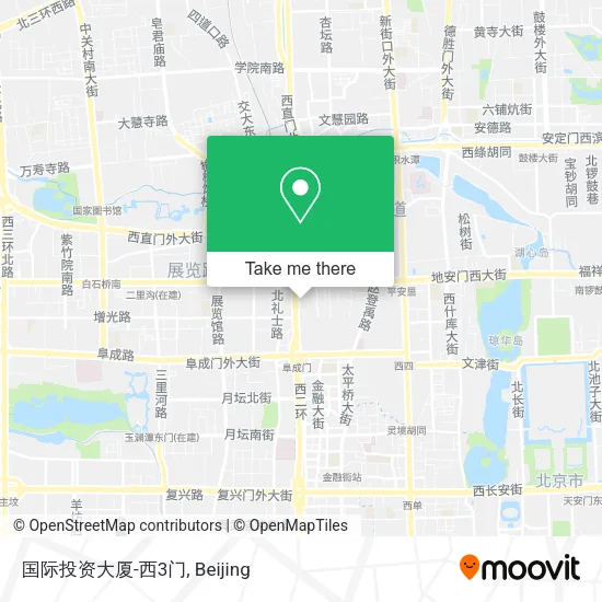 国际投资大厦-西3门 map
