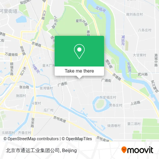 北京市通运工业集团公司 map