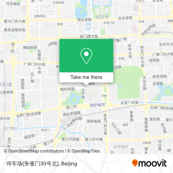 停车场(朱雀门30号北) map