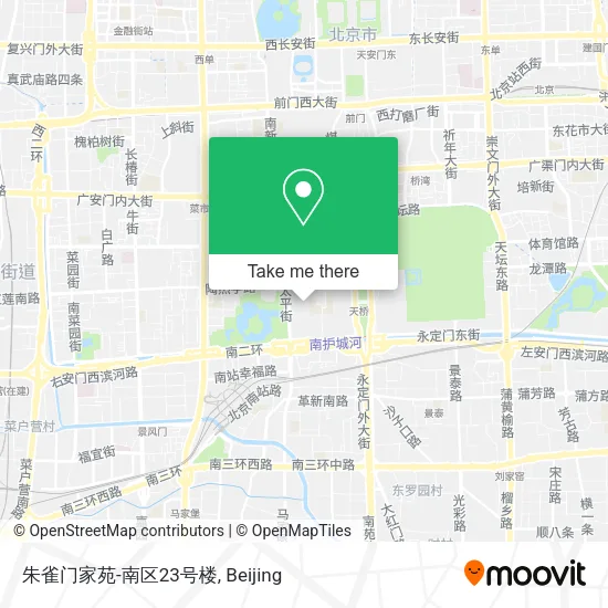 朱雀门家苑-南区23号楼 map
