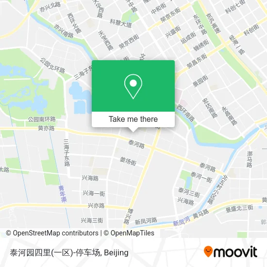 泰河园四里(一区)-停车场 map