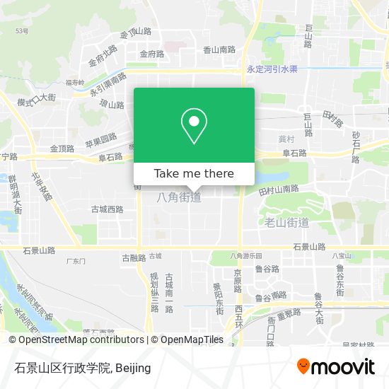 石景山区行政学院 map