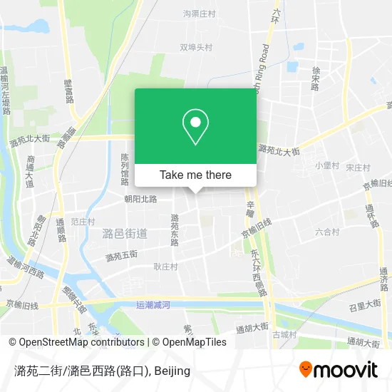 潞苑二街/潞邑西路(路口) map