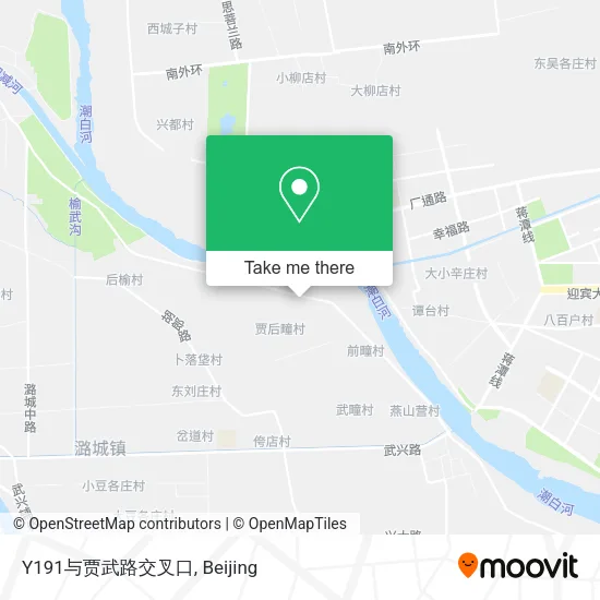 Y191与贾武路交叉口 map
