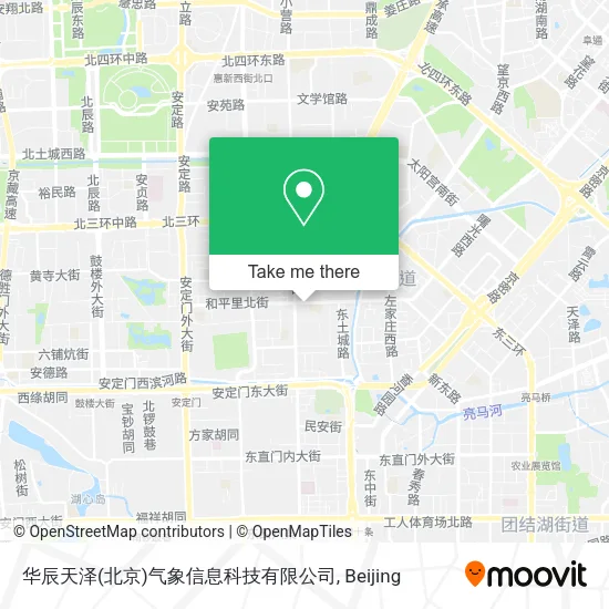 华辰天泽(北京)气象信息科技有限公司 map