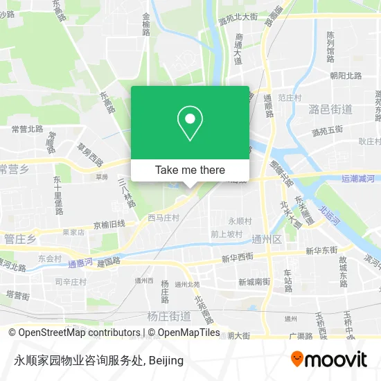 永顺家园物业咨询服务处 map