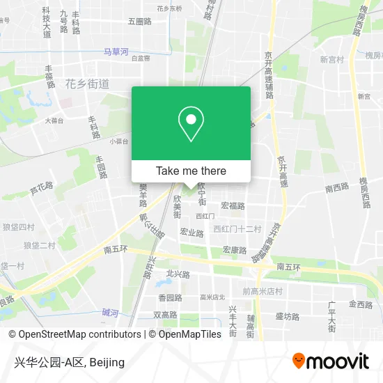 兴华公园-A区 map