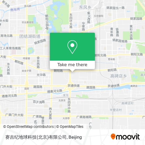 赛吉纪地球科技(北京)有限公司 map