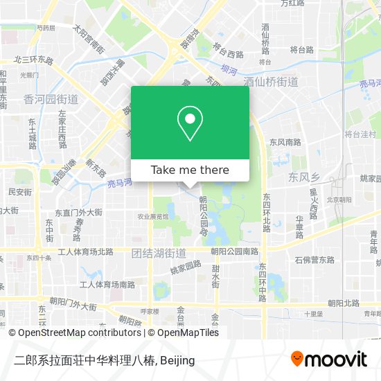 二郎系拉面荘中华料理八椿 map