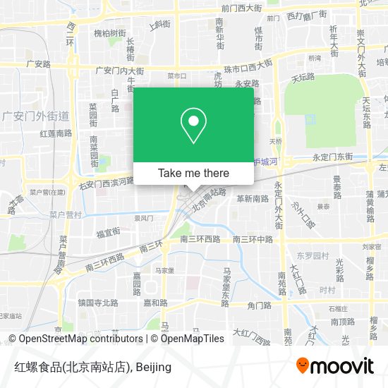 红螺食品(北京南站店) map