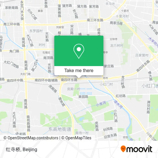 红寺桥 map