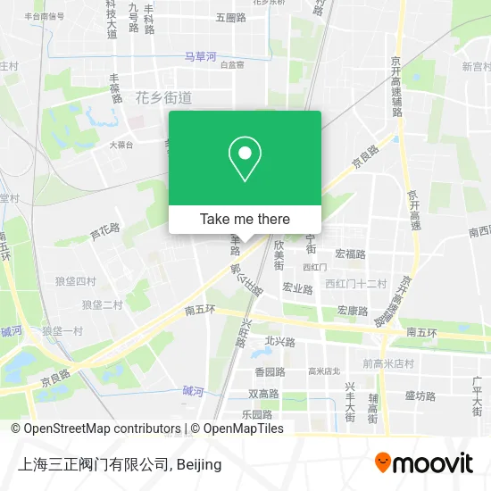 上海三正阀门有限公司 map