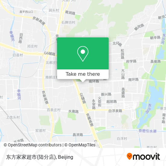 东方家家超市(陆分店) map