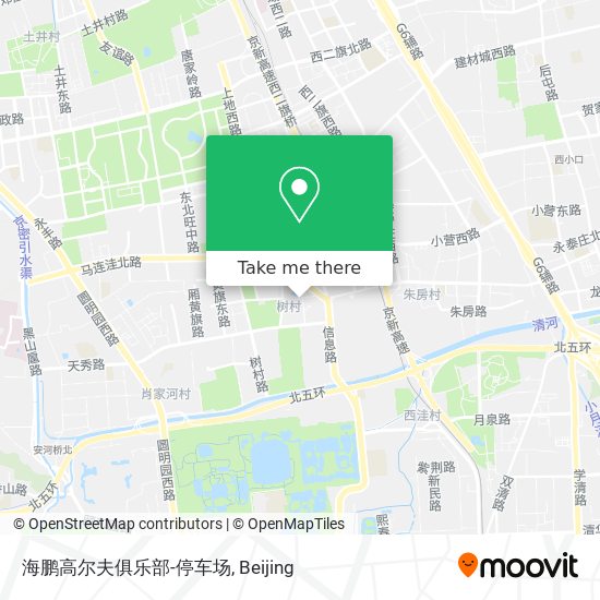 海鹏高尔夫俱乐部-停车场 map