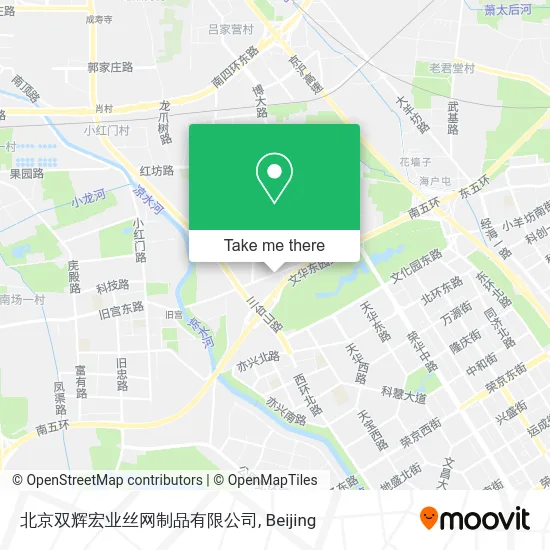 北京双辉宏业丝网制品有限公司 map