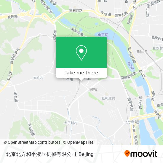 北京北方和平液压机械有限公司 map