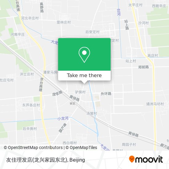 友佳理发店(龙兴家园东北) map