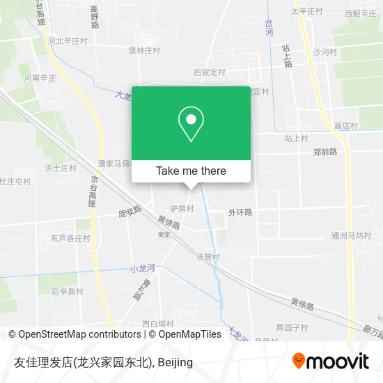 友佳理发店(龙兴家园东北) map