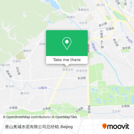 唐山奥城水泥有限公司总经销 map