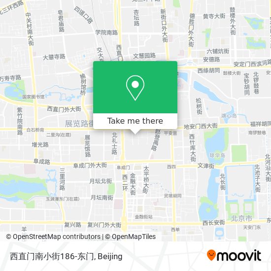 西直门南小街186-东门 map