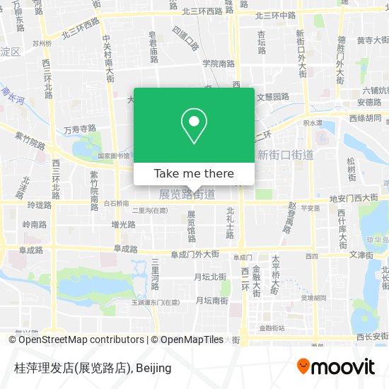 桂萍理发店(展览路店) map