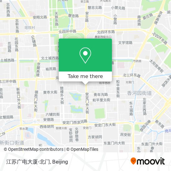 江苏广电大厦-北门 map