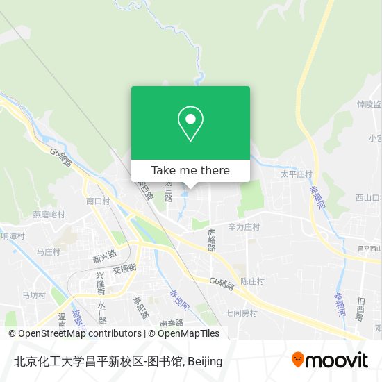 北京化工大学昌平新校区-图书馆 map