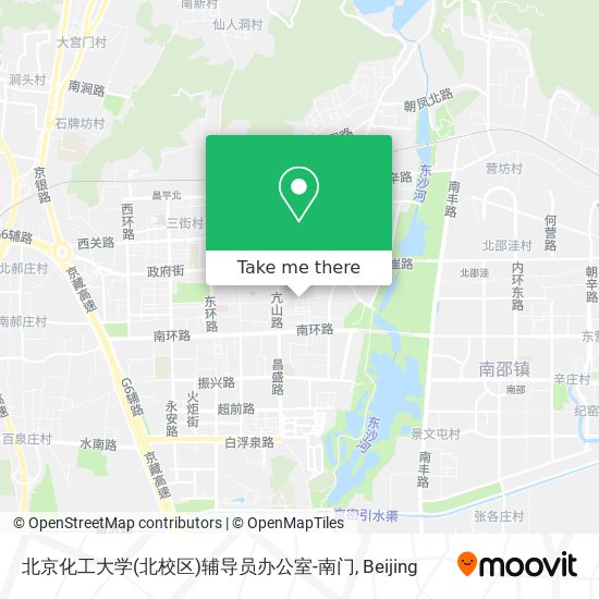 北京化工大学(北校区)辅导员办公室-南门 map