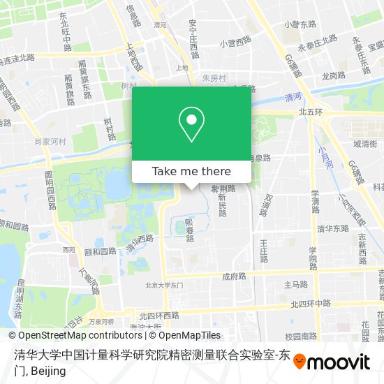 清华大学中国计量科学研究院精密测量联合实验室-东门 map