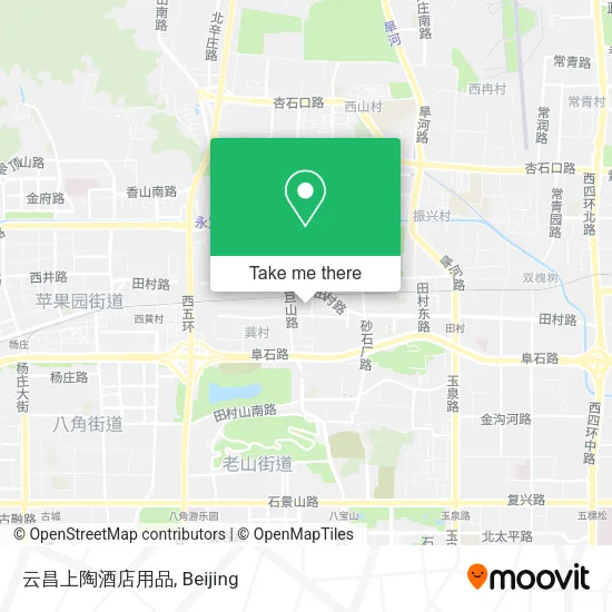 云昌上陶酒店用品 map
