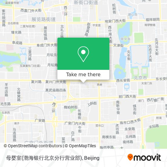 母婴室(渤海银行北京分行营业部) map
