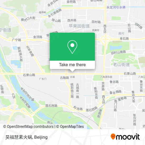 昊福慧素火锅 map