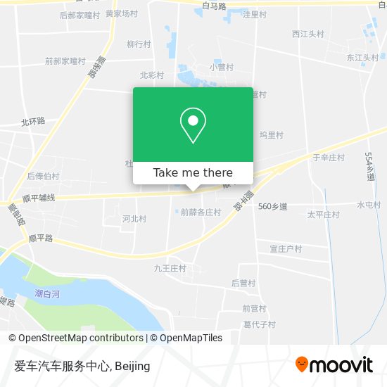 爱车汽车服务中心 map
