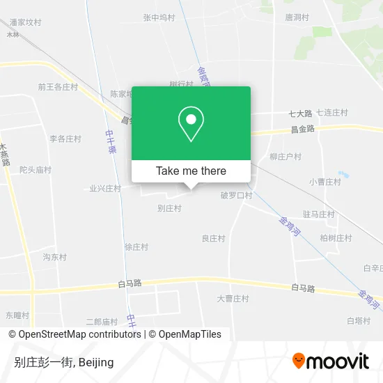别庄彭一街 map