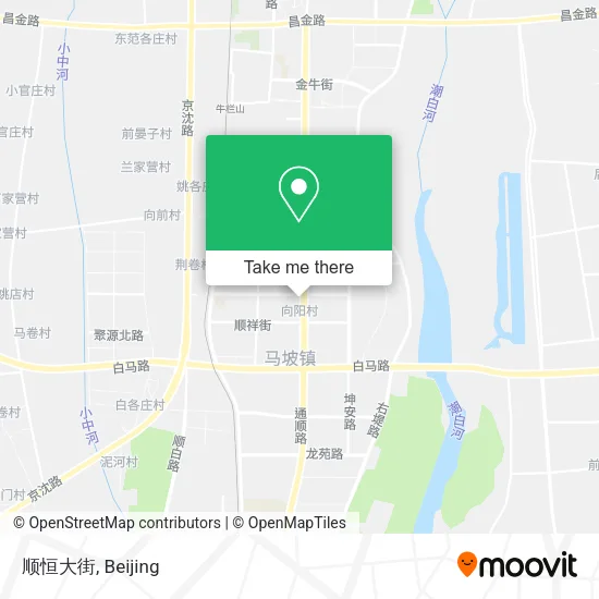 顺恒大街 map