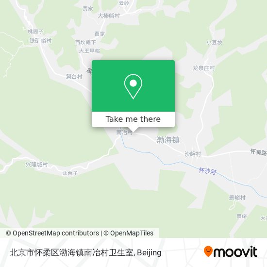 北京市怀柔区渤海镇南冶村卫生室 map