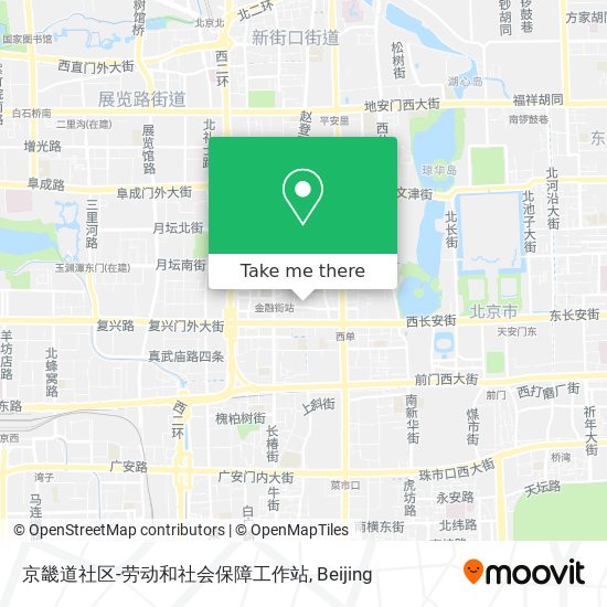 京畿道社区-劳动和社会保障工作站 map