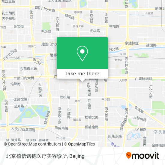 北京植信诺德医疗美容诊所 map