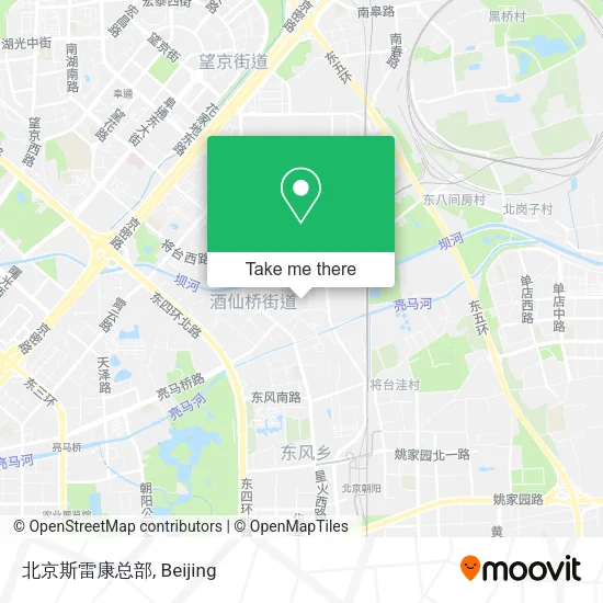 北京斯雷康总部 map
