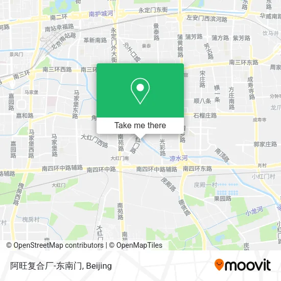 阿旺复合厂-东南门 map