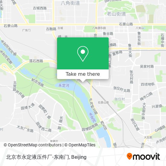 北京市永定液压件厂-东南门 map