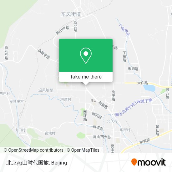 北京燕山时代国旅 map