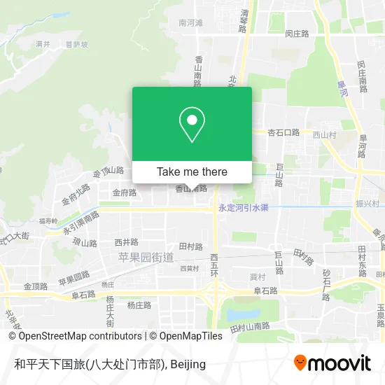 和平天下国旅(八大处门市部) map